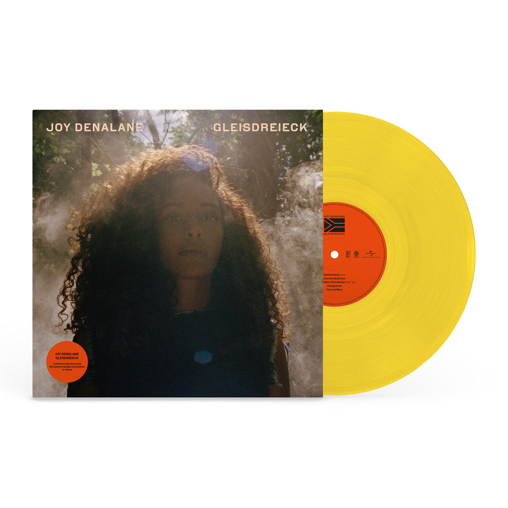 JOY DENALANE: "GLEISDREIECK" - Limited Re-Edition 2LP, yellow transparent