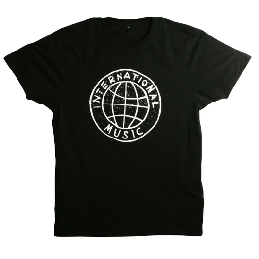 INTERNATIONAL MUSIC: "INTERNATIONAL" - Shirt, schwarz / unisex